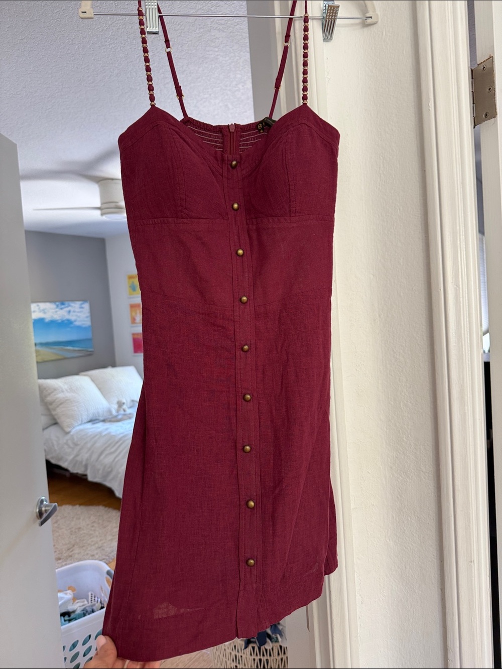 Vic Paula Hermanny Linen Dress